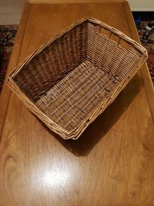 Sturdy Wicker Hamper