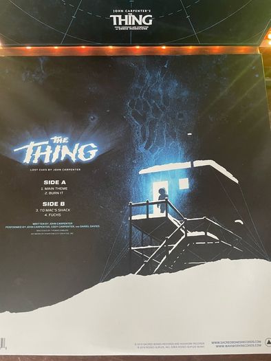 The Thing - Soundtrack (Boxset) - John Carpenter & Ennio Morricone (+DVD)