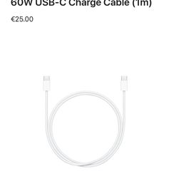 Apple charging cable Type C to Type C