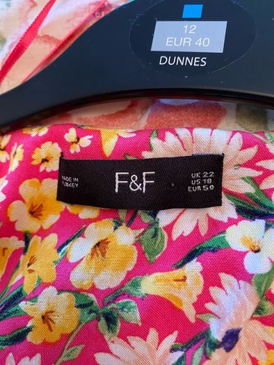 Fabulous coloured Dress Size 22