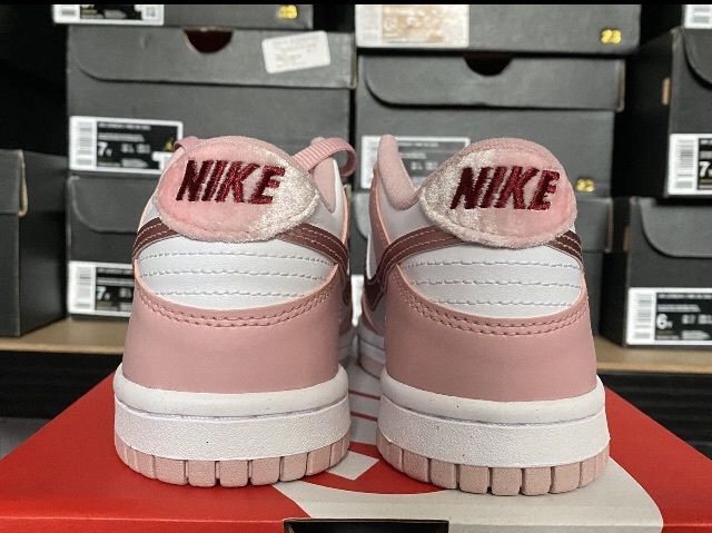 nike dunk pink velvet UK6, 6.5 Y, EU39