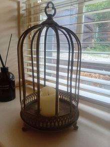 shabby chic candle