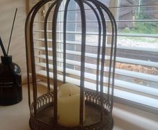 shabby chic candle