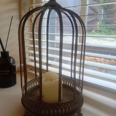 shabby chic candle
