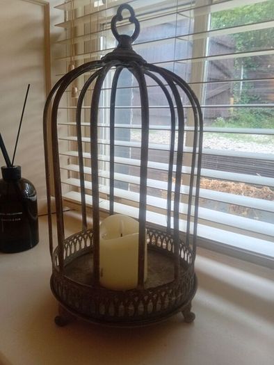 shabby chic candle