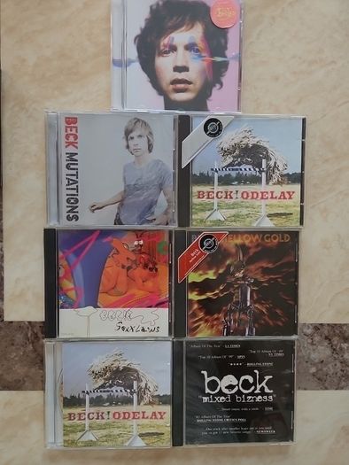 Beck 7 CD Lot