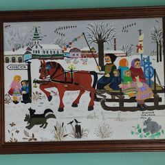 Zuzana Chalupova Naive Art Original Folk Art Paintings