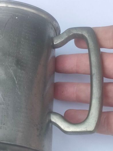 1872-1979 FA Cup Oxford Utd Memorial Pewter tankard