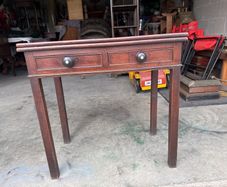 Antique Regency Fold-over Table