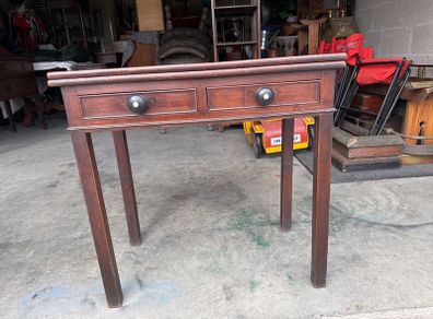 Antique Regency Fold-over Table