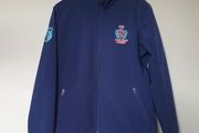 Harry's Horse soft shell jacket size large ptp 20" Navy like new