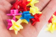 36Pcs Cute Cartoon Style Colorful Bicycle Wheel Plastic Spoke Beads Bike Decor