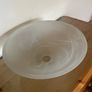 Large glass ceiling light shade Image 2