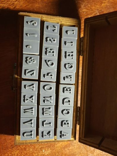 Stamp of Alphabet
