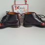 Dr Martens Emmeline 5 hole red arcadia rub off ankle boots UK6 EU39 US8 Image 8