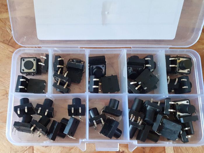 7 Models 12 x 12 Tact Switch Tactile Push Button Switch