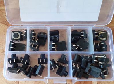 7 Models 12 x 12 Tact Switch Tactile Push Button Switch