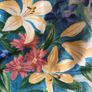 Vintage 1993 Harlequin Fabric 3.5m - Jo Bound 'Kenitra' Tropical Floral Material Image 5
