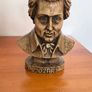 MOZART Carved Wood Bust Image 2