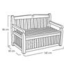 keter 2 garden storage benches Image 3