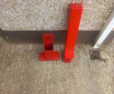 Heavy duty post