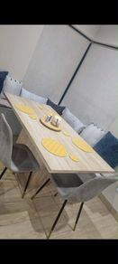 light oak dining table extendable