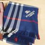 Burberry scarf scarves blue brown tartan check Image 4
