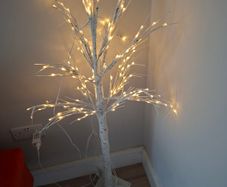 2 x light up trees