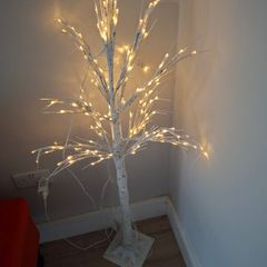 2 x light up trees