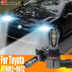 2x HIR2 Led Headlight Canbus No Error 9012 Car Bulb High Power 6000K White Light Diode Lamp 12v 55w For Toyota Corolla 2019 to 2023
