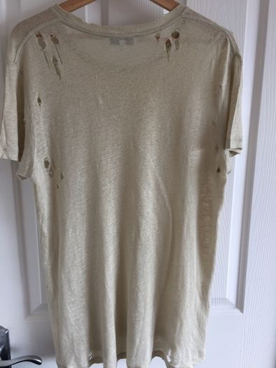 100% Linen Tee shirt by IRO Size 10