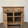 Solid Pine Storage Cupboard Image 3