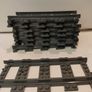 Lego City Train Tracks 17215 Straight Lot of 8 RC Image 2