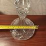 Vintage Cut Crystal Whisky  Spirit Decanter with Stopper Image 7