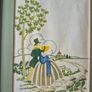Vintage Crinoline Lady / Crinoline Couple Embroidery Pair Image 9