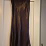 chocolate brown midi skirt Image 3