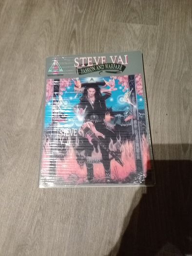 Steve Vai passion and warfare guitar tab book