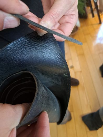 Genuine leather sheets for craft
