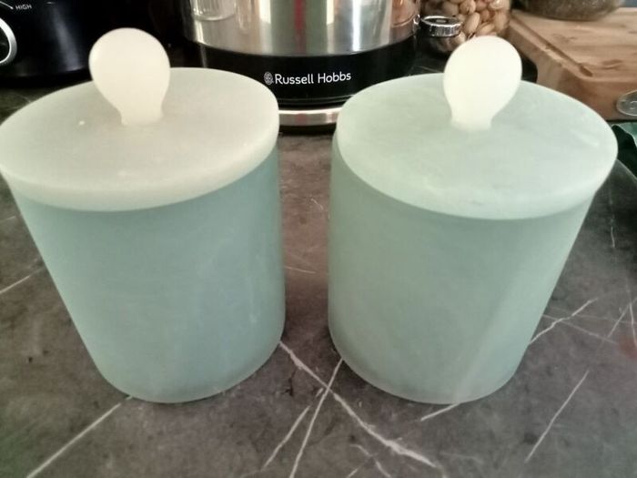 Cute little storage jars