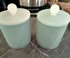 Cute little storage jars