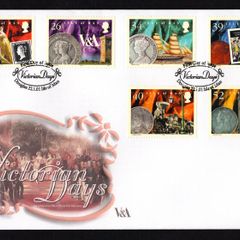 2001 Isle of Man Death Centenary of Queen Victoria Commemorative Stamps First Day Cover (FDC)