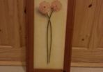 Flower framed picture