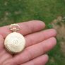 Vintage Ingersoll women's wind-up pocket watch (works well) Image 6