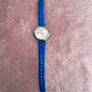 Seconda Ladies Watch With Blue Leather Strap Image 2