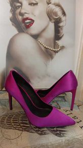 Pink High Heels Size 8