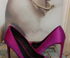 Pink High Heels Size 8