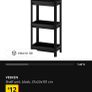 Ikea Vesken Shelf Unit Image 3