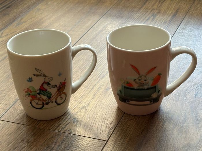 Bunny rabbit tea cup