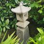 Japanese Garden Lantern -80cm Cast Concrete Pagoda -Handmade Dublin Image 5