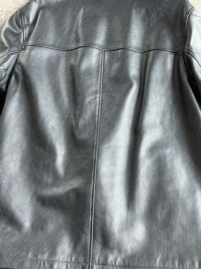 Vintage GAP Men's 3/4 length Leather Jacket